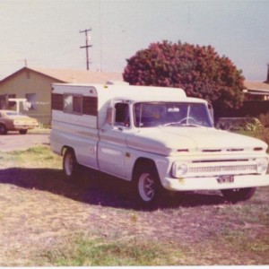 66 chev 327