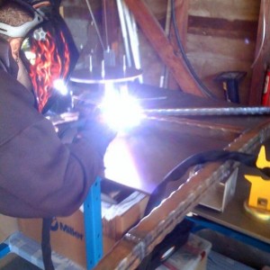 tire carrier weld