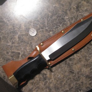 A knife