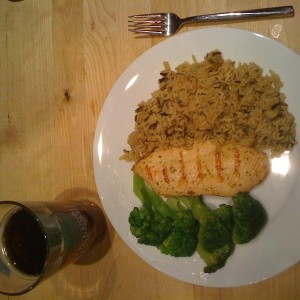 Chicken Broccoli and Rice