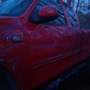 Graphics layed out
