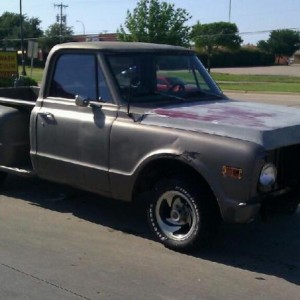 1969 Chevy SWB step