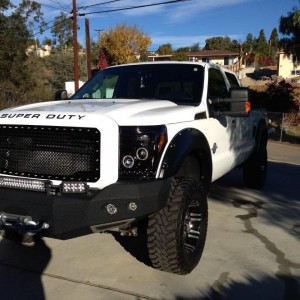 Added the super duty letters